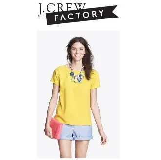 J.Crew Factory: Up To 75% OFF + Extra 30% OFF Any Order