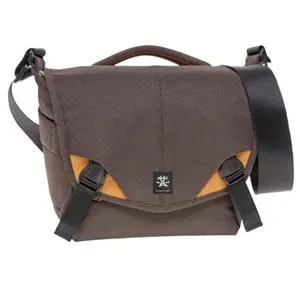 Crumpler 5 Million Dollar Home Shoulder Bag for Compact Digital SLR Camera, Brown + Strap