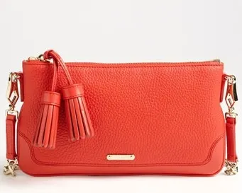 Burberry 'London Grainy' Crossbody Clutch