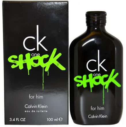 CK ONE SHOCK by Calvin Klein 3.4 oz. Men's Eau de toilette Spray