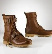 Polo Ralph Lauren Radbourne Tumbled Leather Boot