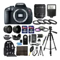 Canon EOS Rebel T5i DSLR Camera with 18-55mm Lens + 30 Piece Accessory Bundle