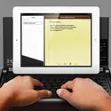 iHome iDM5 Wireless Bluetooth Keyboard Dock with Built in Speakers