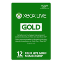 Microsoft Xbox LIVE 12 Month Gold Card