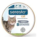 Bayer Seresto Flea and Tick Collar, Cat (Packaging May Vary)