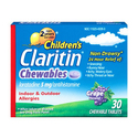 Claritin Children's Chewable Table 30 Count