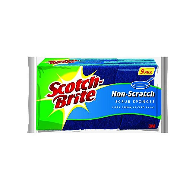 Scotch-Brite 防刮清洁海绵18块