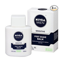 NIVEA Men Sensitive Post Shave Balm 3.3 Fluid Ounce 3pk