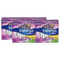 Tampax Radiant Plastic 导管卫生棉条 34支 x 4盒装