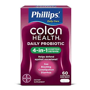 Phillips' Colon Health Daily Probiotic Supplement 60ct