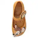 Mini Melissa Girls' Mini Ultragirl+Bambi Ballet Flat, Caramel, 5 Medium US Toddler