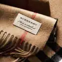 Burberry Heritage Stone Check Cashmere Scarf
