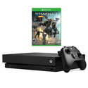 Microsoft Xbox One X 1TB Video Game Console and Titanfall 2 with Nitro DLC