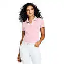 Lands' End Women's Supima Cotton Polo Shirt Short Sleeve