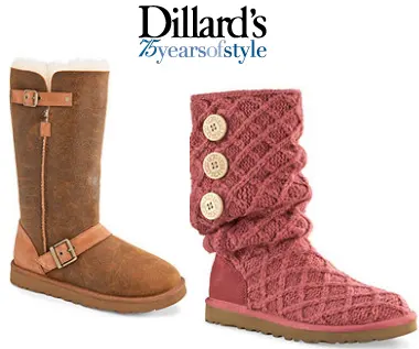 Dillards: Up to 50% OFF Select UGG Australia Shoes
