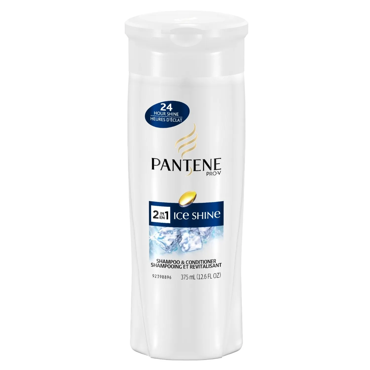 PANTENE Ice Shine 2-in-1 Shampoo and Conditioner (Pack of 2)