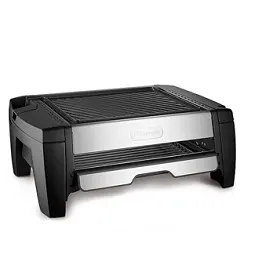 DeLonghi BQ100 Indoor Grill with Broiler Drawer