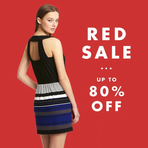 ideeli Red Sale: Up To 80% OFF on Dresses, Sandals, Handbags & More