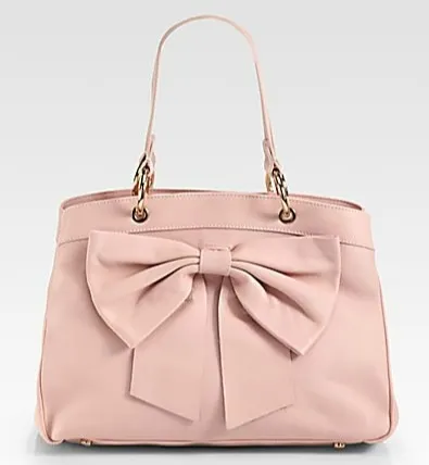 RED Valentino Structured Bow Tote