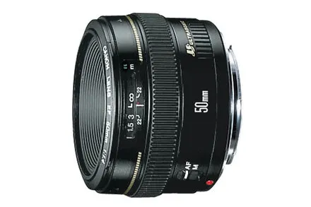 Canon EF 50mm f/1.4 USM Lens, Refurbished