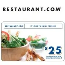 Restaurant.com: $25 Restaurant Certificates only for $6
