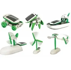 Vibe 6-In-1 Solar Kit - Build 6 Different Robotic Toys
