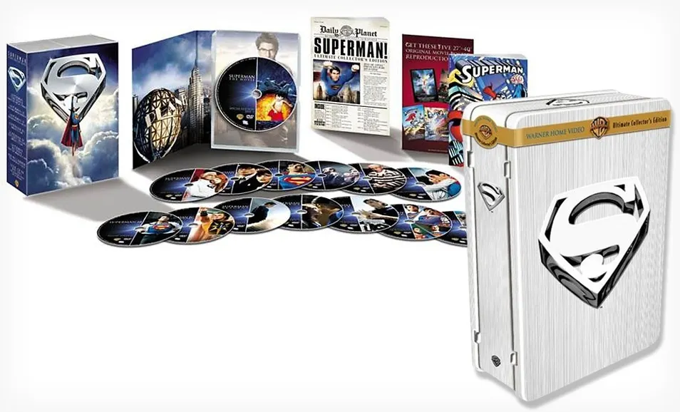 Groupon: Superman Ultimate 14 DVD Collector's Edition