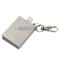 Meritline: 10,000 Strike Survival Match Oil Lighter Fire Starter with Key Chain