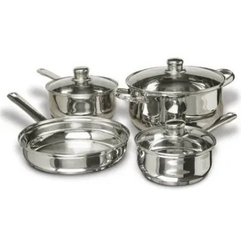 Cuisine Select Landon 7-Piece Stainless Steel Cookware Set