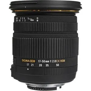 Adorama: Sigma 17-50mm f/2.8 EX DC HSM Auto Focus Lens Kit (Canon, Nikon, Sony, Pentax)