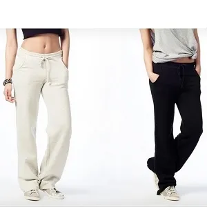 Groupon: Women’s Boyfriend Pants in Black or Oatmeal
