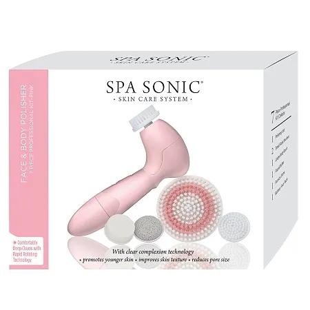 Spa Sonic Skin Care System Face & Body Polisher