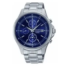 Seiko SNDE21 Men's Chronograph Stainless Steel Watch