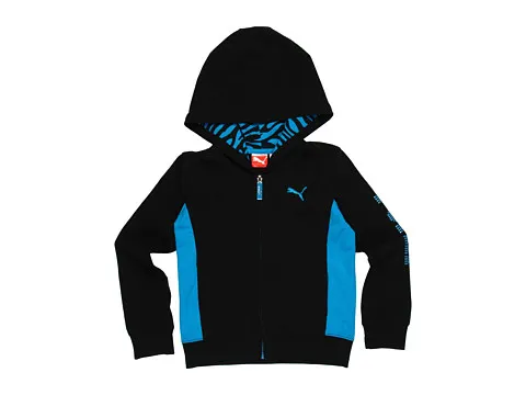 Puma Kids Zebra Lined Hoodie (Little Kids)