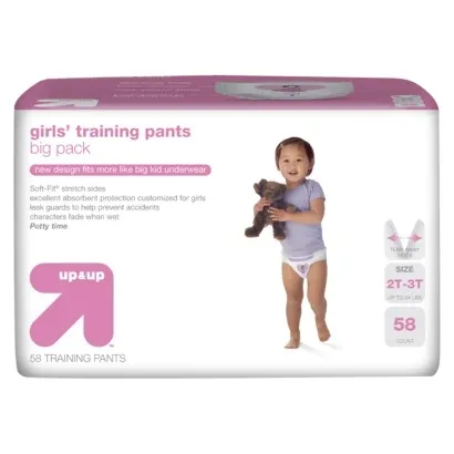 Boys' and Girls' Up & Up Training Pants (Big Pack)