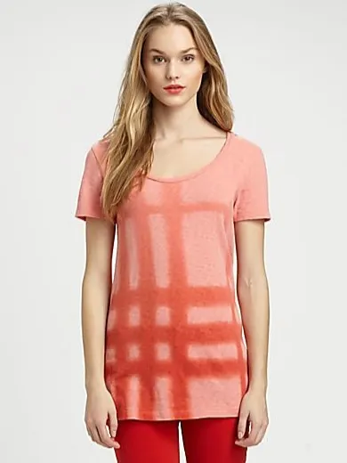 Burberry Brit Exploded Check Tee