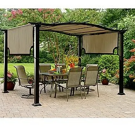 Garden Oasis Curved Pergola