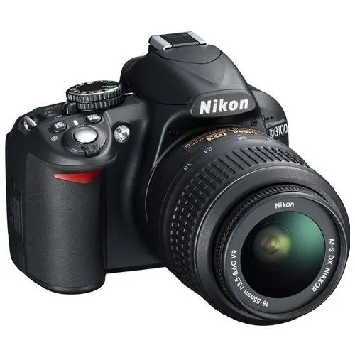 Nikon D3100 14MP SLR Camera w/ 18-55mm Lens + 15% Super Points back ($58 value)