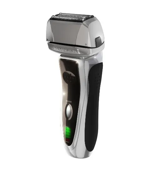 Remington FR-730 Pivot and Flex Men's Rechargeable Shaver with Two Flexing Foils and Intercept Trimmer, Grey