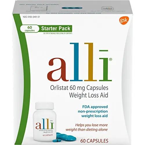 葛兰素史克 Alli 爱丽减肥片，60片