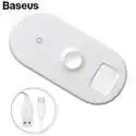 Baseus 三合一无线充电板 可充iPhone+Apple Watch+AirPods 