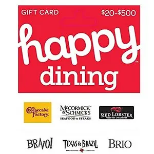 Happy Dining $50 礼卡