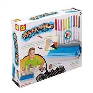 史低价：ALEX Toys 魔力儿童喷雾绘画笔，10支装 $7.99(原价$33)