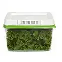 Rubbermaid FreshWorks Produce Saver Food Storage Container, Large, 17.3 Cup, Green