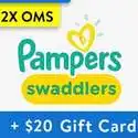 Pampers 全系列婴儿纸尿裤热卖，收Swaddlers 