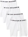 Tommy Hilfiger Men's 4 Pack Boxer Brief, White