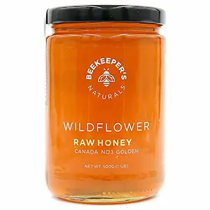 Wildflower Raw Honey by Beekeeper's Naturals 500g