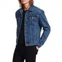 Calvin Klein Men's Denim Trucket Jacket, Medium, Medium
