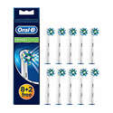 10 Braun Oral-B Cross Action Replacement Toothbrush Heads by Oral-B