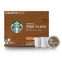 Starbucks Pike Place Roast Medium Roast Single Cup Coffee for Keurig Brewers